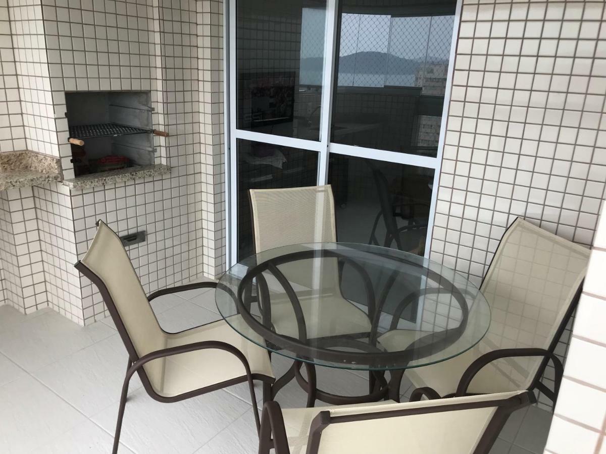 Apto Com Vista Para O Mar, 2 Vagas De Garagem E Churrasqueira Na Varanda 大普拉亚 外观 照片