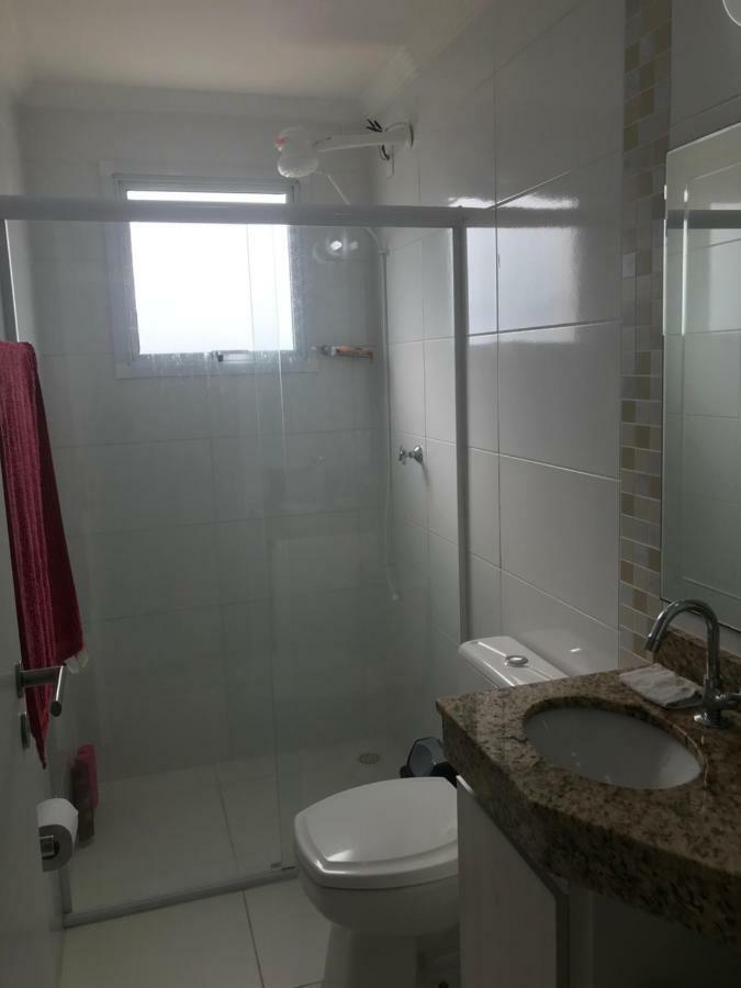 Apto Com Vista Para O Mar, 2 Vagas De Garagem E Churrasqueira Na Varanda 大普拉亚 外观 照片