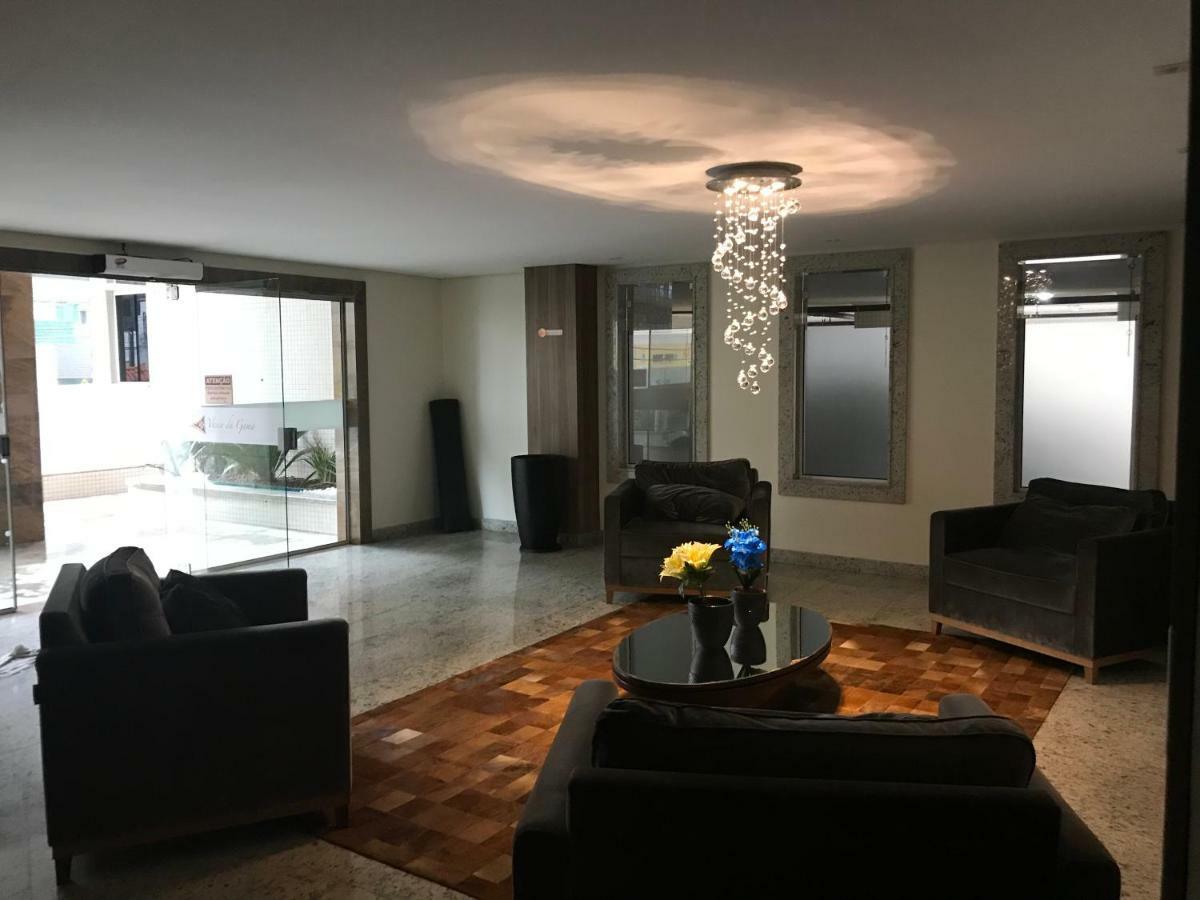 Apto Com Vista Para O Mar, 2 Vagas De Garagem E Churrasqueira Na Varanda 大普拉亚 外观 照片
