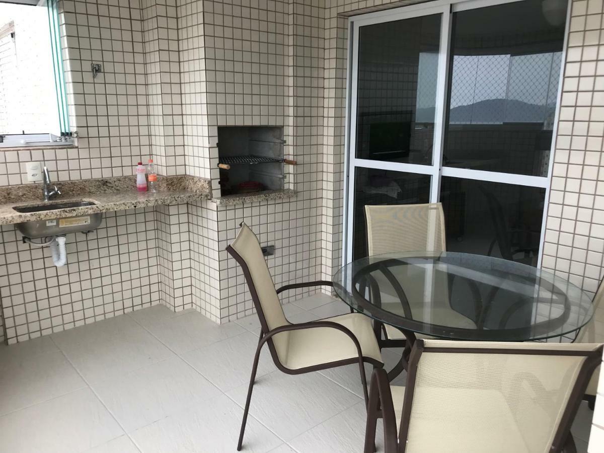 Apto Com Vista Para O Mar, 2 Vagas De Garagem E Churrasqueira Na Varanda 大普拉亚 外观 照片